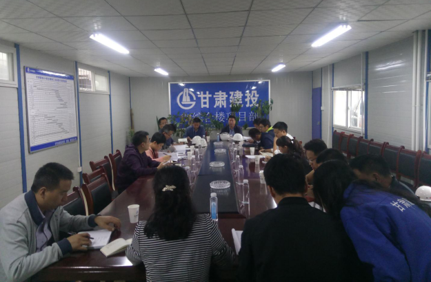 甘肅建投2#綜合樓項目順利通過基礎工程驗收