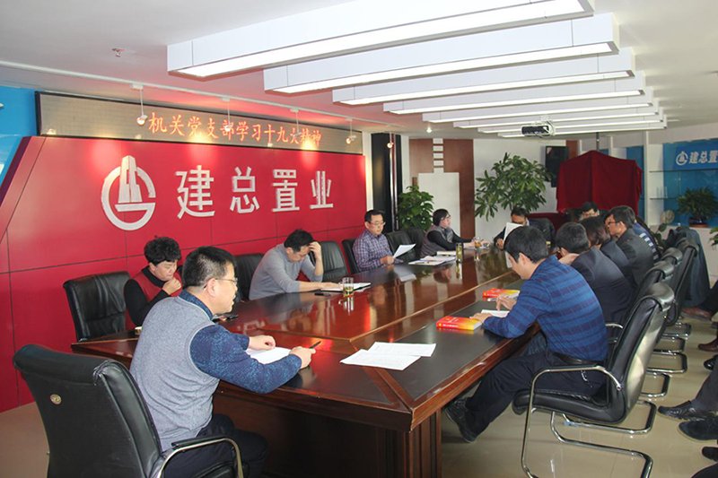 公司機關(guān)黨支部學(xué)習(xí)貫徹十九大精神