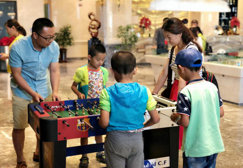百酈灣舉辦“激情夏日，足球盛宴”活動