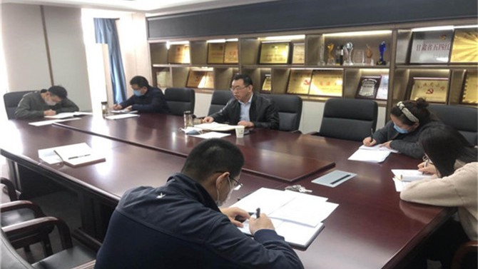 黨群工作部傳達(dá)學(xué)習(xí)公司一屆二次職代會(huì)、 經(jīng)營工作會(huì)會(huì)議精神