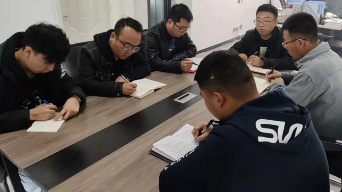 百酈天成公司傳達(dá)學(xué)習(xí)  第四次總經(jīng)理辦公會會議精神