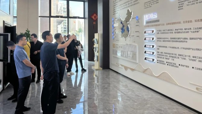 青海省房協(xié)一行觀摩百酈天香項目